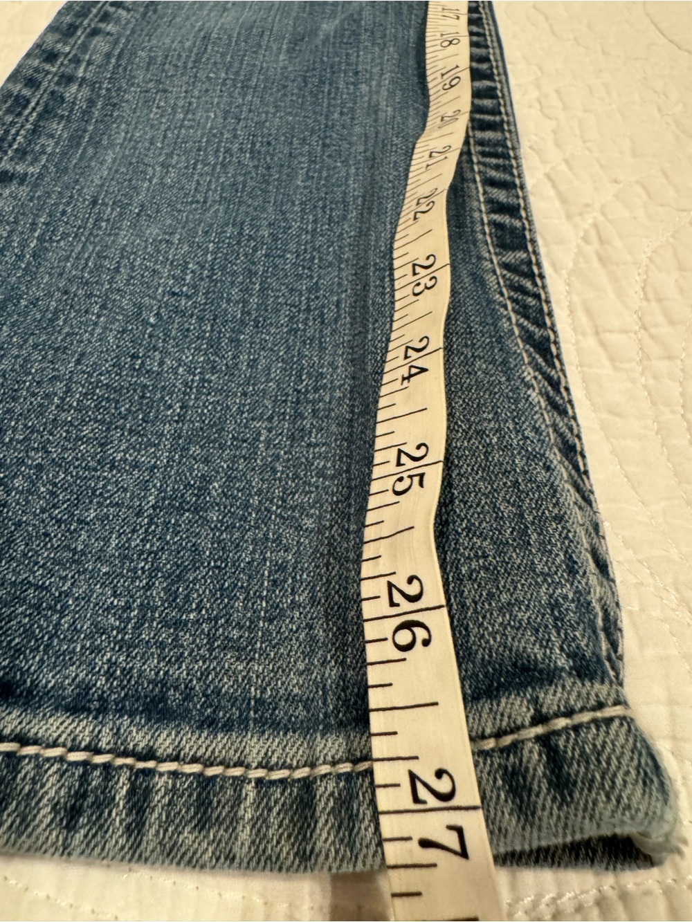 Miss Me Girls Size 10 Bootcut Jeans Rhinestone Embellished Western Y2K - Picture 13 of 14